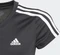 adidas Designed 2 Move 3-Streifen Funktionsshirt kurzarm schwarz/weiß (Junior) Vorschaubild