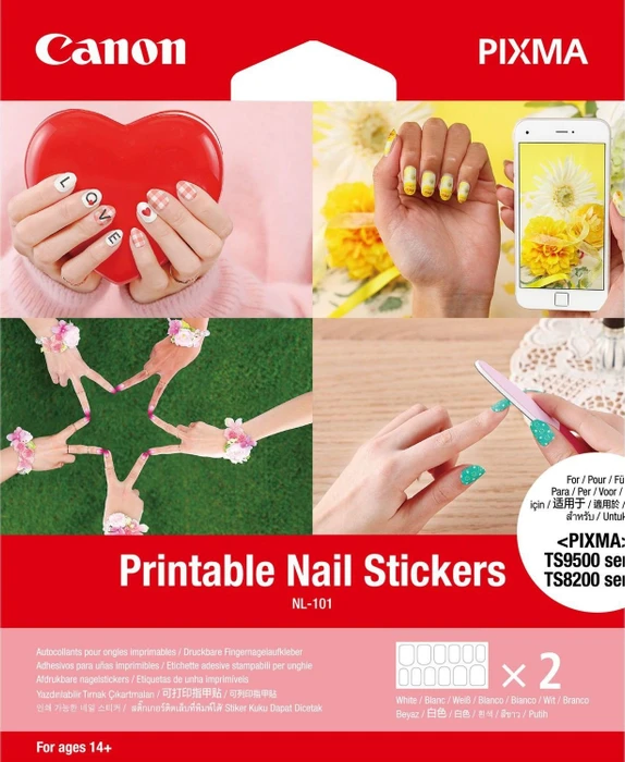 Canon Bedruckbare Fingernagel-Sticker NL-101