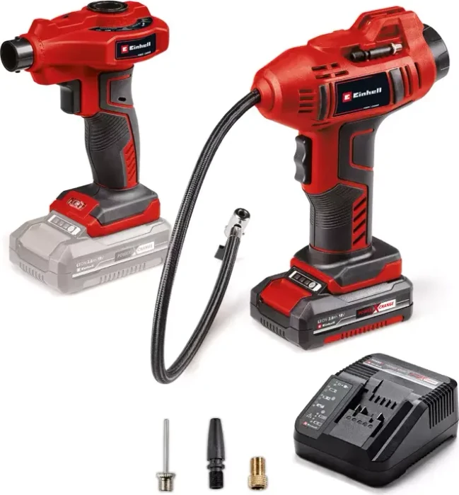 Einhell CE-AP 18+CE-CC 18+2.0 Ah Kit Akku-Maschinenset inkl. Akku 2.0Ah
