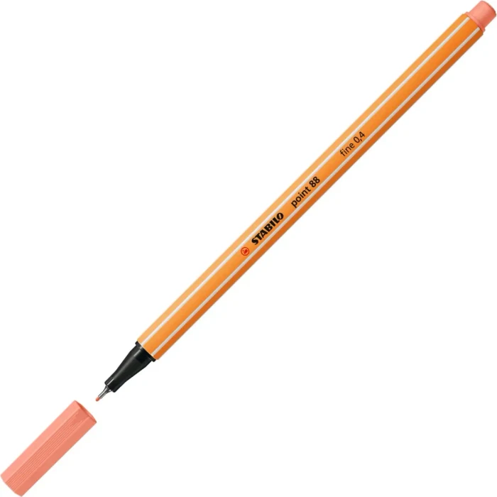 STABILO point 88 apricot