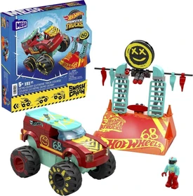Mattel Mega Bloks Hot Wheels Monster Trucks Demo Derby Extreme-Stunt Set
