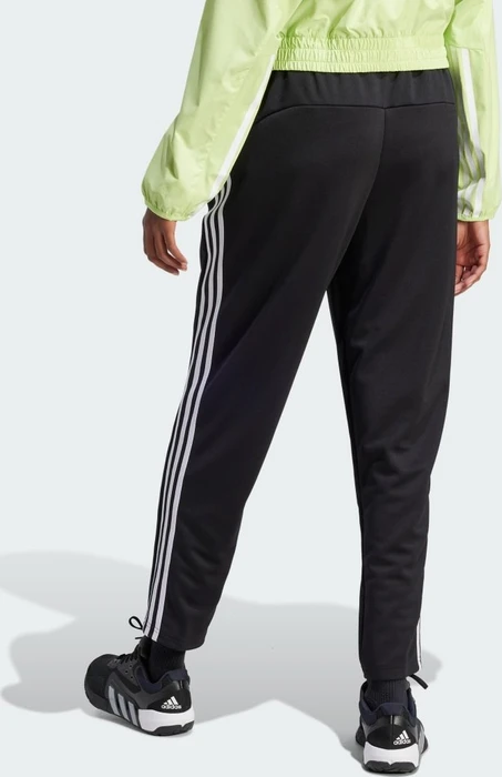 adidas Aeroready Train Essentials 3-Streifen Trainingshose lang schwarz/weiß (Damen)