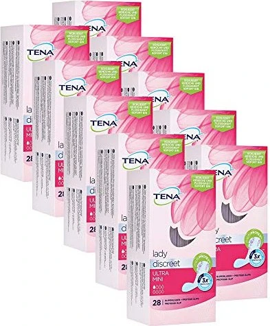 Tena Lady Discreet Ultra Mini, 280 Stück (10x 28 Stück)