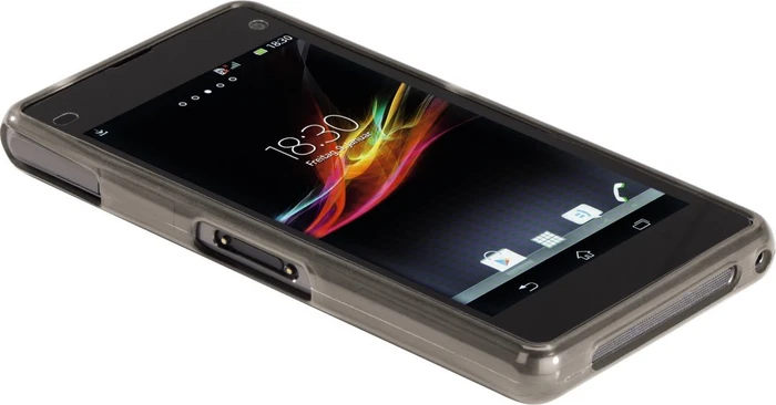 Hama Cover Crystal für Sony Xperia Z1 Compact grau