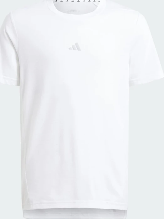 adidas Training Aeroready Funktionsshirt kurzarm white/reflective silver (Junior)