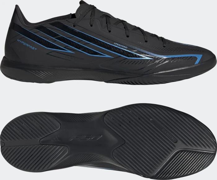 adidas F50 Hyperfast League core black/lucid ray blue