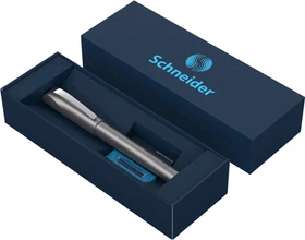 Schneider Ceod Shiny Tintenroller (Patrone) graphite, Geschenkbox