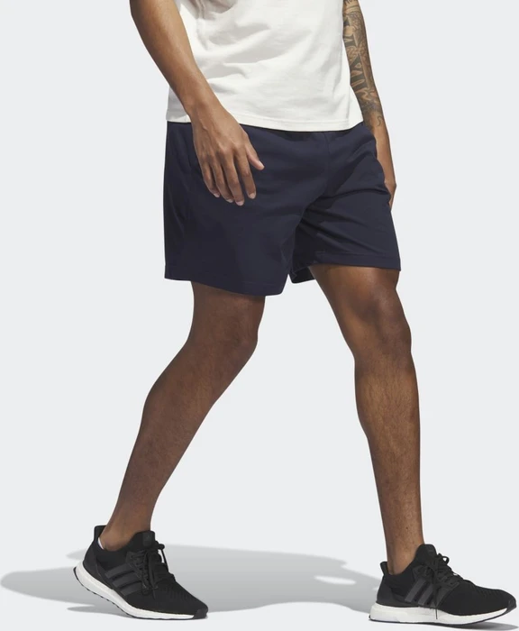 adidas Aeroready Essentials Single Jersey Linear Logo Trainingshose kurz legend ink (Herren)