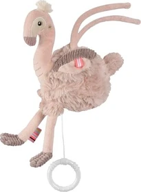 Fehn Lazy, Crazy & Pink Mini-Spieluhr Flamingo 24cm