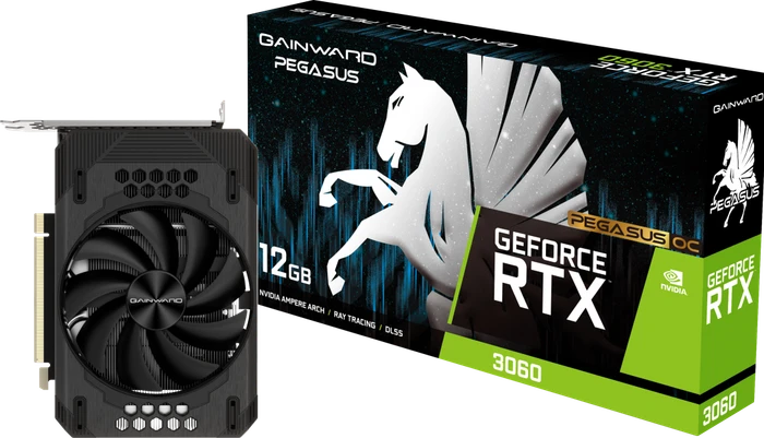 Gainward GeForce RTX 3060 Pegasus OC, 12GB GDDR6, HDMI, 3x DP