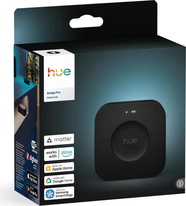 Philips Hue Bridge Pro, schwarz