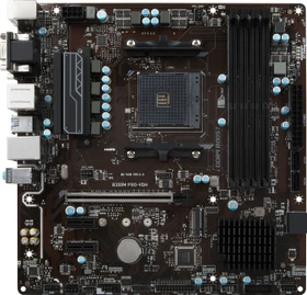 MSI B350M Pro-VDH (AMD AM4)