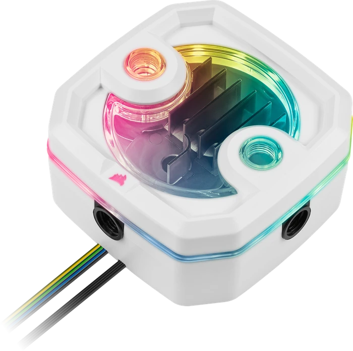 Corsair Hydro X Series XD3 RGB, weiß, mit Pumpe
