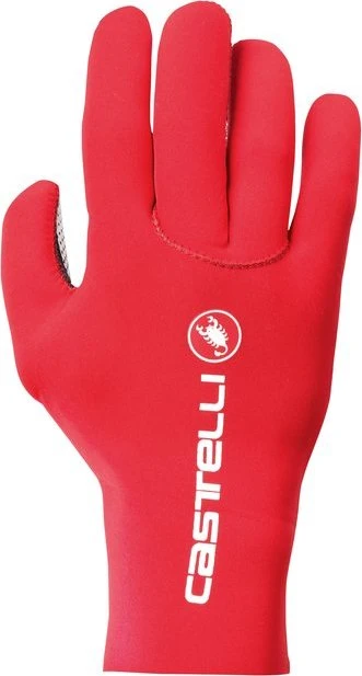 Castelli Diluvio C Fahrradhandschuhe rot (Herren)