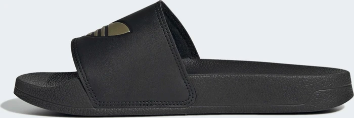 adidas Lite Adilette core black/matte gold