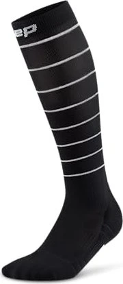 CEP Pro Run Reflective Tall Laufsocken schwarz (Damen)