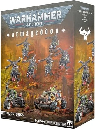 Games Workshop Warhammer 40.000 - Armageddon - Battalion: Orks