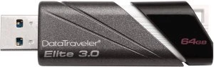 Kingston DataTraveler Elite 3.0 64GB, USB-A, USB 3.2 Gen 1×1