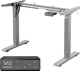 Maidesite T1 Pro elektrisch höhenverstellbares Sitz-Steh-Schreibtischgestell grau