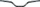 Ergotec 31.8mm/70mm/5° up/12° back Riser Lenker 780mm schwarz (16736001)