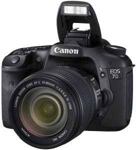 Canon EOS 7D mit Objektiv Fremdhersteller
