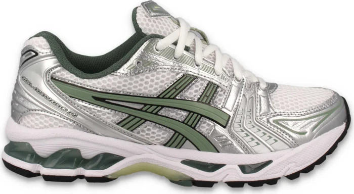 Asics Gel-Kayano 14 white/slate grey (Herren)