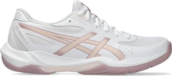 Asics Gel-Rocket 12 Volleyballschuhe white/pearl pink (Damen)
