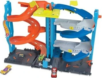 Mattel Hot Wheels City Transforming Race Tower