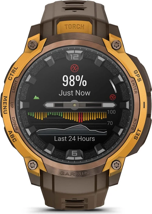 Garmin Instinct Crossover AMOLED bronze/sunburst