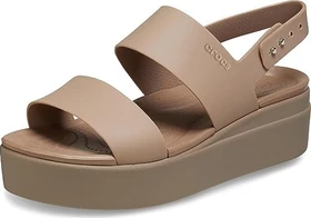Crocs Brooklyn Low Wedge latte/mushroom (Damen)