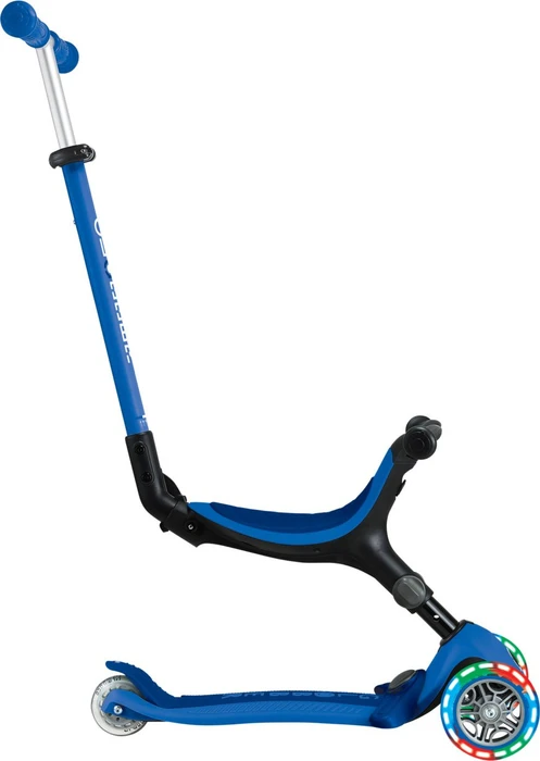Globber Go Up Active Lights Kickboard navy blue/black