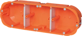 f-tronic HW Gerätedose massiv 3-fach