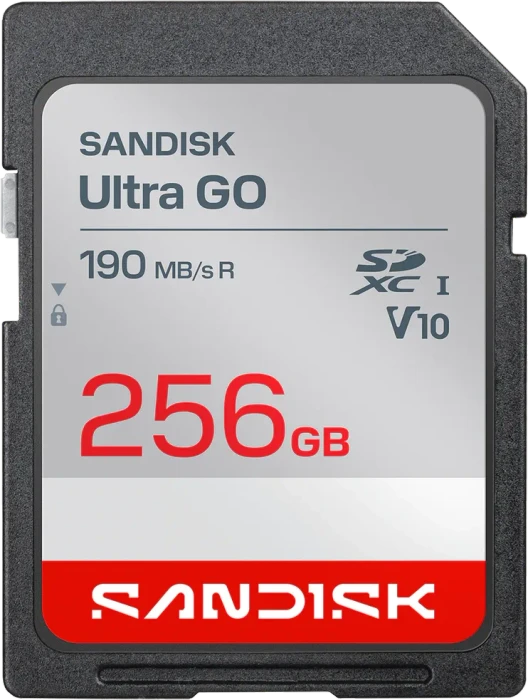 SanDisk Ultra GO R190 256GB, UHS-I, Class 10