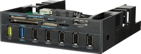 Enermax Mighty Charger ECR501 Multi-Slot-Cardreader, USB 3.0 19-Pin Stecksockel [Stecker]