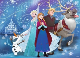 Ravensburger Puzzle Frozen Glitzernder Schnee