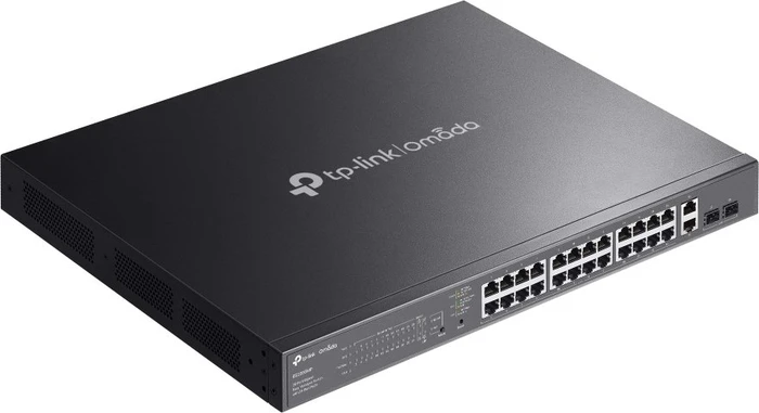TP-Link Omada ES200 Rackmount Gigabit Managed Switch, 26x RJ-45, 2x SFP, 384W PoE+