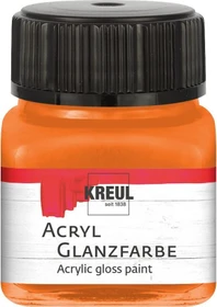 Kreul Acryl Glanzfarbe, orange, 20ml