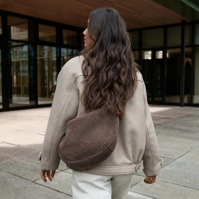 Reisenthel moonbag S Umhängetasche teddy chocolate