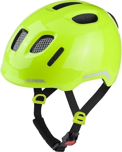 Alpina Ximo 2 Flash Kinderhelm be visible gloss