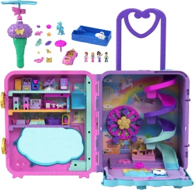 Mattel Polly Pocket - Urlaub im Rollkoffer