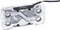 Alphacool GPX SLI Connector Dual ARGB X4 - 4-Slot, Acryl, Acetal Vorschaubild