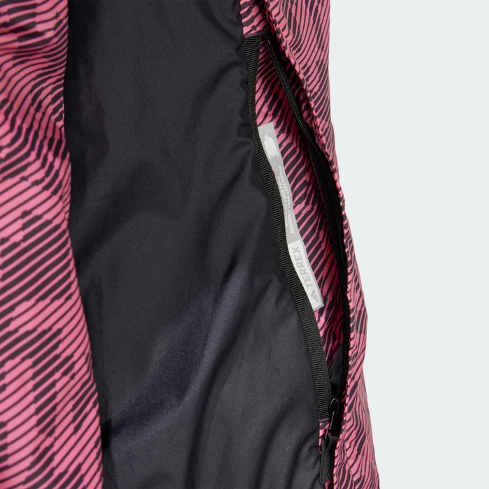 adidas Terrex Trail Running Laufjacke pink fusion/aurora black (Damen)
