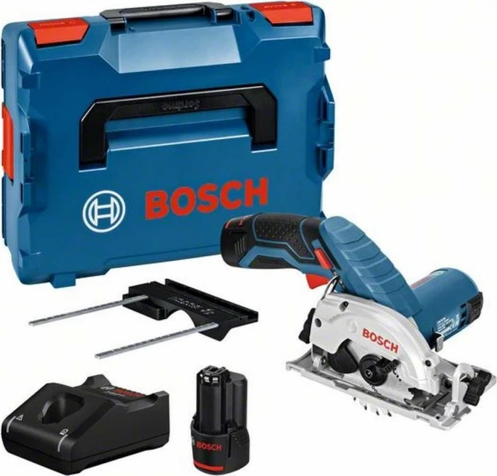 Bosch Professional GKS 12V-26 Akku-Handkreissäge inkl. L-Boxx + 2 Akkus 3.0Ah