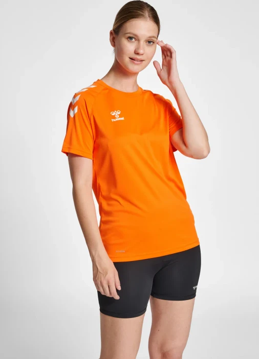 hummel Core XK Funktionsshirt kurzarm orange tiger (Damen)