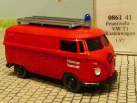 Wiking Klassik Edition Feuerwehr VW T1 Kastenwagen