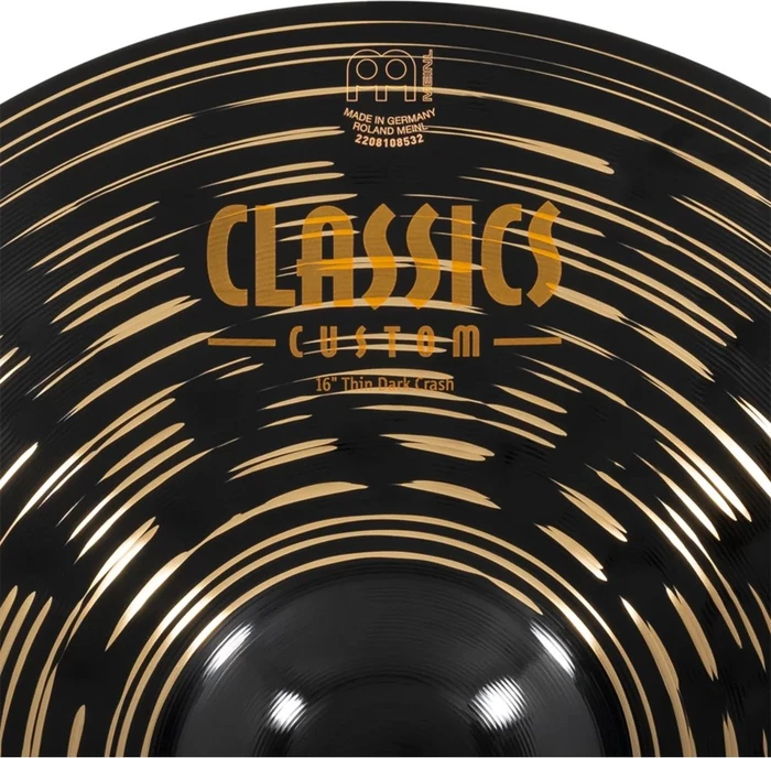 Meinl Classics Custom Dark Thin Crash 16"