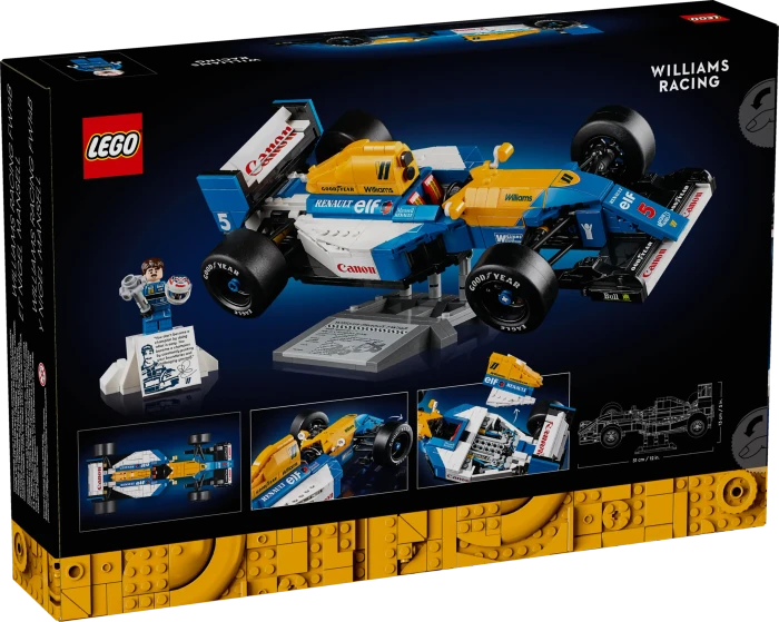 LEGO Icons - Williams Racing FW14B & Nigel Mansell