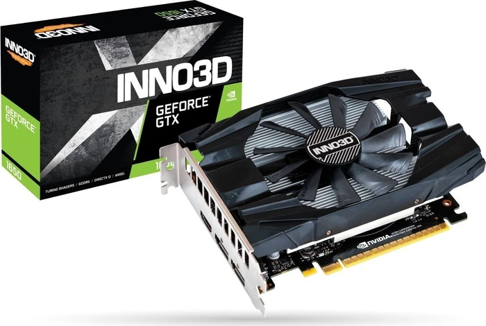 INNO3D GeForce GTX 1650 Compact X1, 4GB GDDR5, HDMI, 2x DP