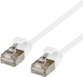 EFB Elektronik TPE Ultraflex Patchkabel, Cat6a, U/FTP, RJ-45/RJ-45, 0.5m, weiß