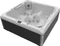Wellis Makalu Life Premium Whirlpool quadratisch 215x215x87cm ice white/grey Vorschaubild